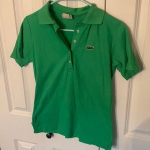 Vintage Haymaker Lacoste Green Polo Size 34